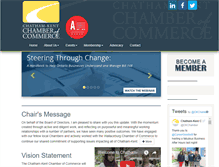 Tablet Screenshot of chatham-kentchamber.ca